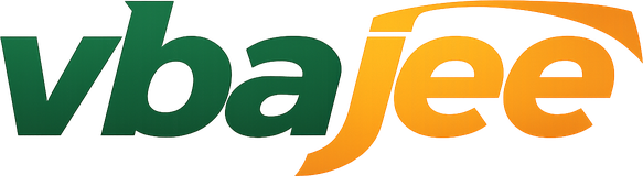 vbajee logo on homepage navigation